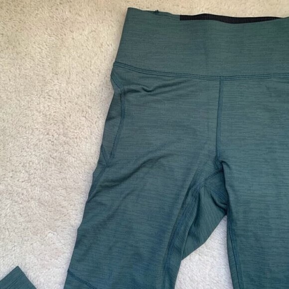 Outdoor Voices 7/8 Warmup Athletic Hi Rise Athletic Green Gym Leggings - Picture 7 of 15